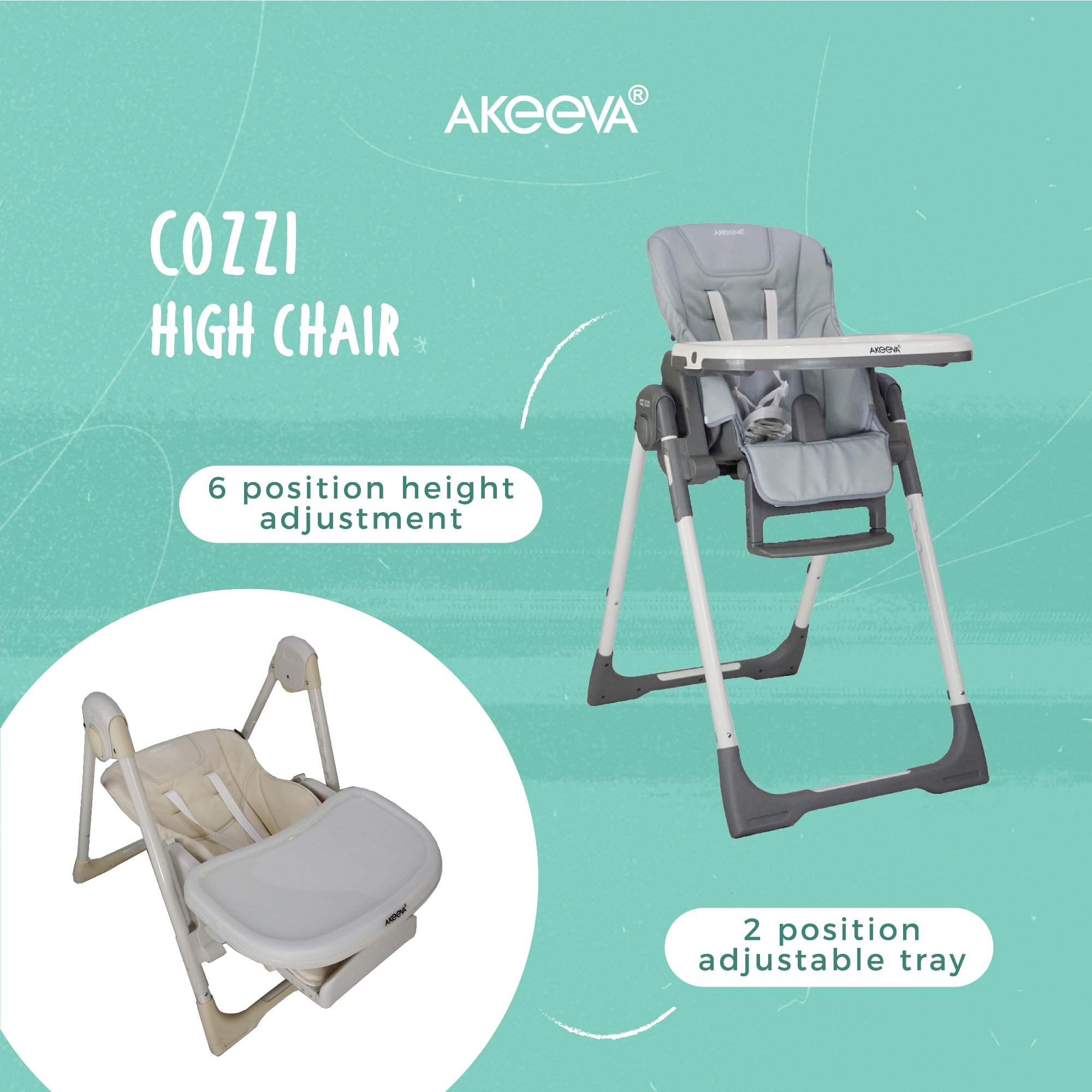 Akeeva 2025 high chair