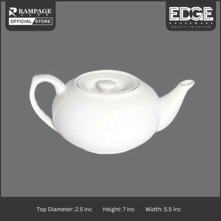 Edge Ceramic Teapot Coffee Pot Water Pot for Loose Tea