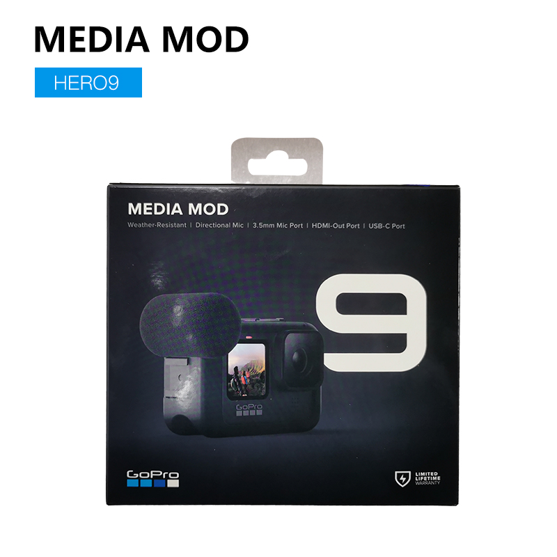 クラシカルレインボーハッピーバード Gopro HERO9 \u0026 Media Mod