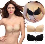 Adhesive Strapless Push Up Bra for Women by Bralette