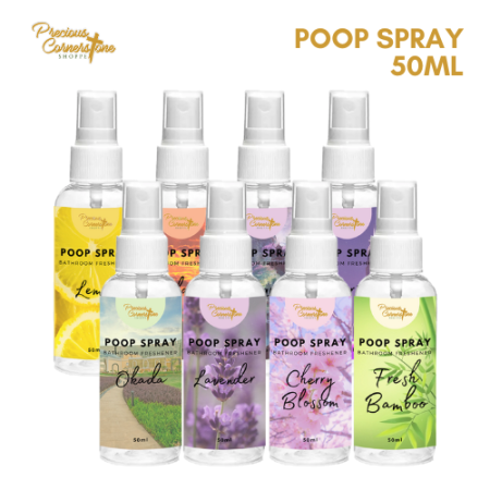 PCS Poop Spray - Odor Eliminator and Bathroom Freshener