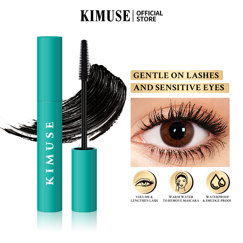 Discount on KIMUSE  shoes - SKU: KIMUSE Waterproof Mascara Long Lasting Smudge-proof Eyelash Curling Black Eye Makeup
