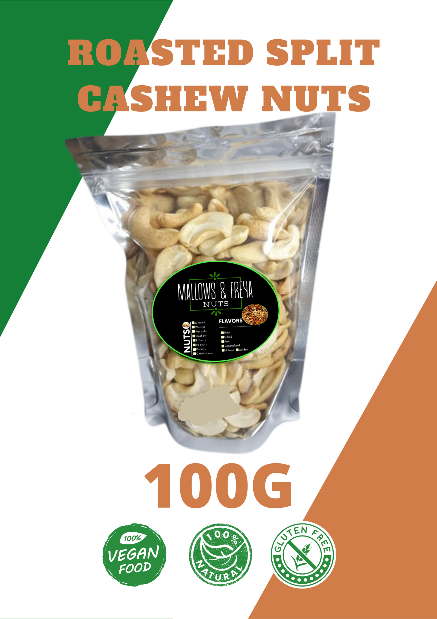 ROASTED CASHEW NUT 100G