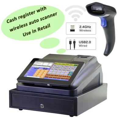 Vio 10.1 Inches Touch Pos Machine With FREE SOFTWARE Cash Register Machine Built In Printer and Cash Drawer Cash Register and barcode scanner (2)