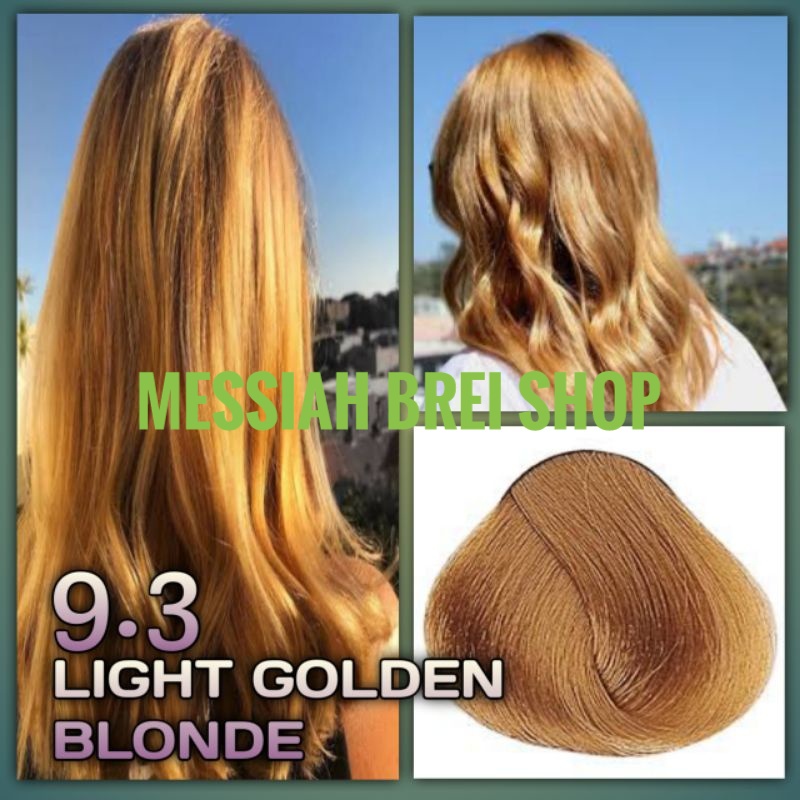 ❀9.3 BREMOD LIGHT GOLDEN BLONDE Hair color with Oxidizer✻ | Lazada PH
