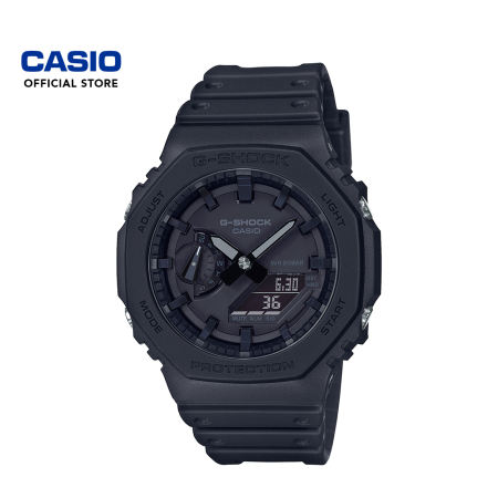 Casio G-Shock GA-2100 Black Resin Analog Digital Watch
