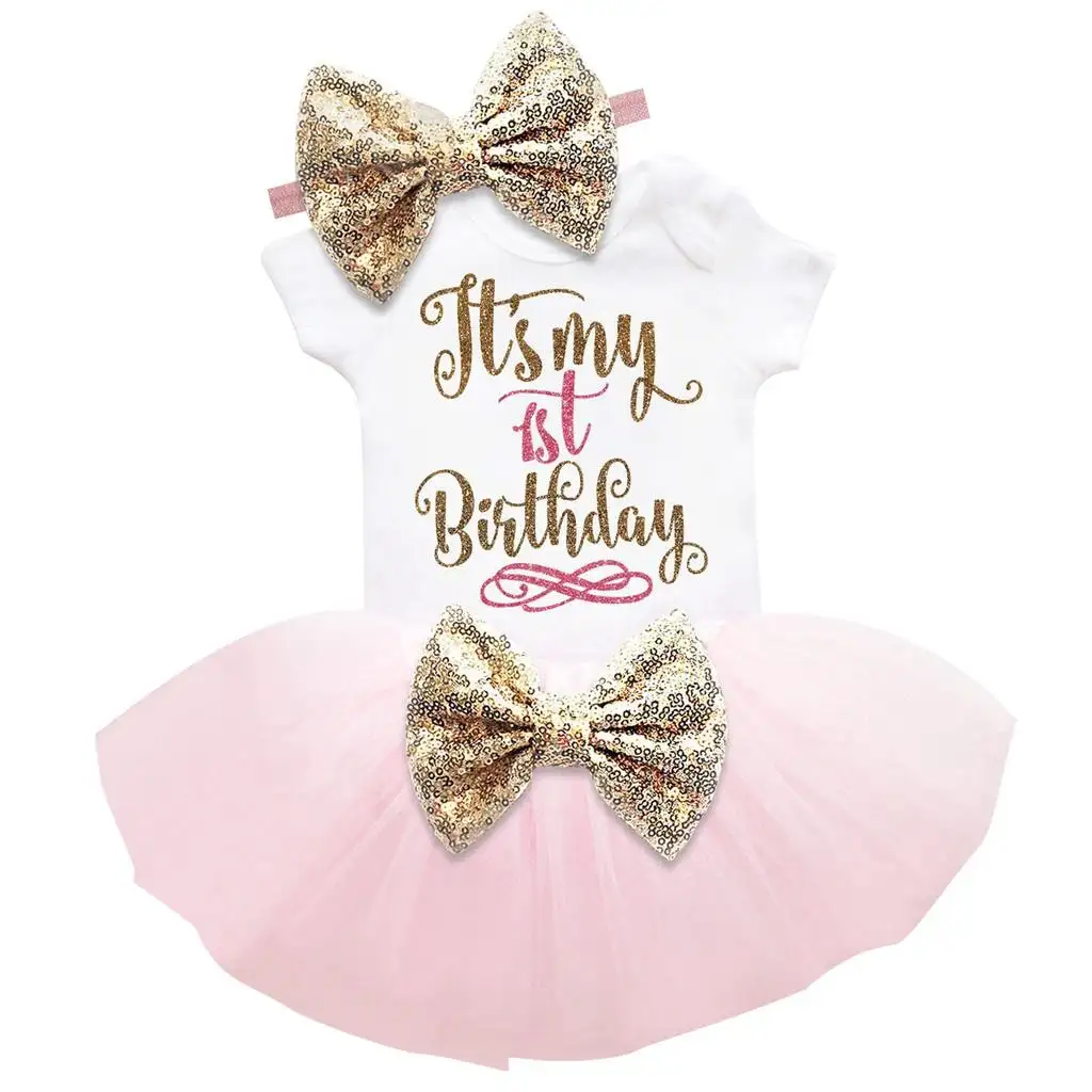 its my 1st birthday dress