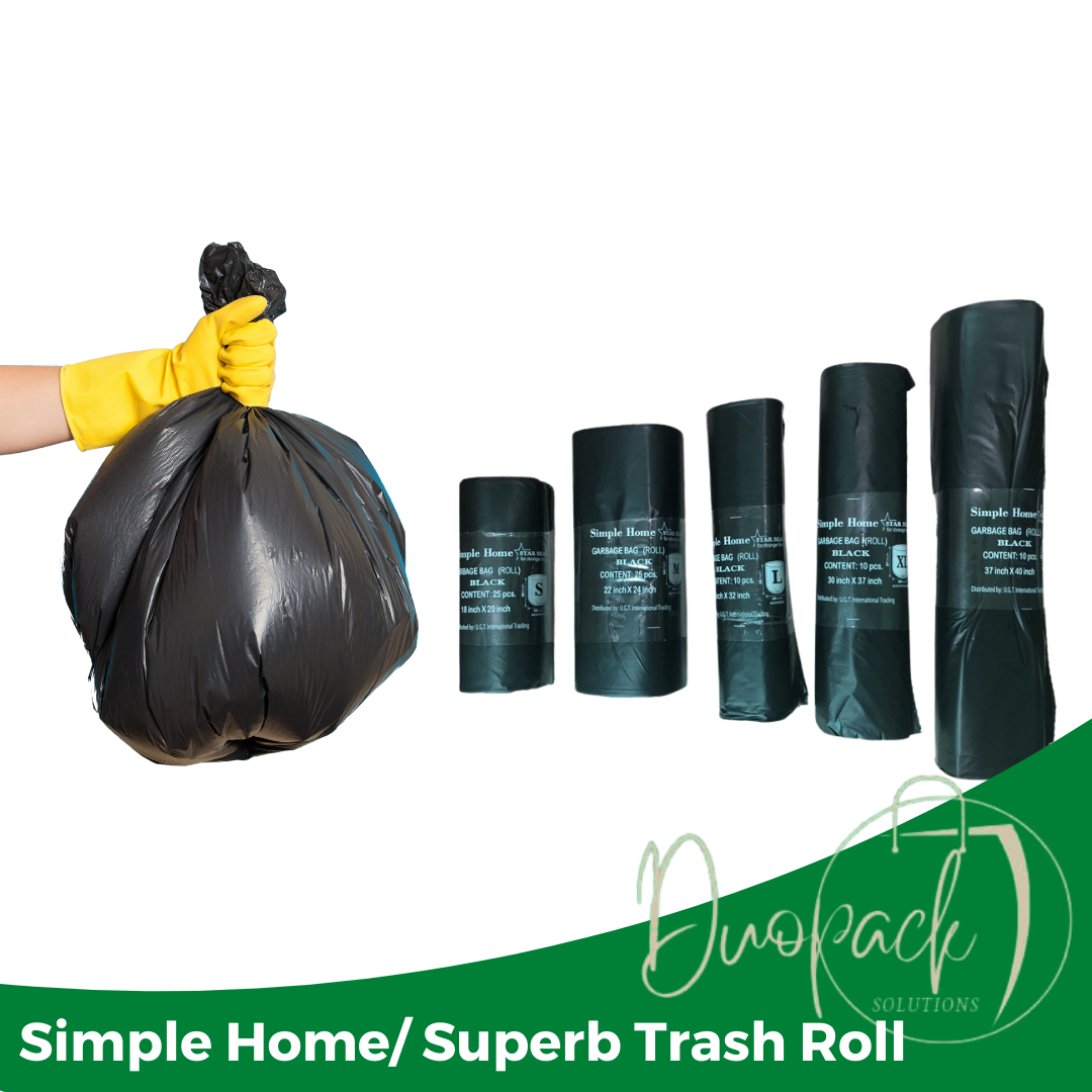 Garbage bags XL  10pcs per Roll for PHP44.64 available at Shoppable  Philippines B2B Marketplace