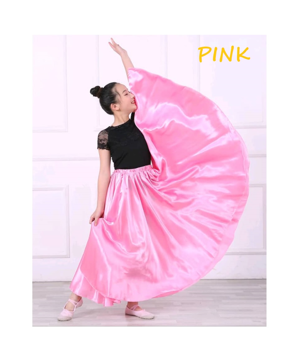 Silk skirt outlet dance