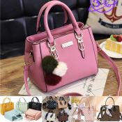 Simple Leather Sling Bag for Fashionable Women