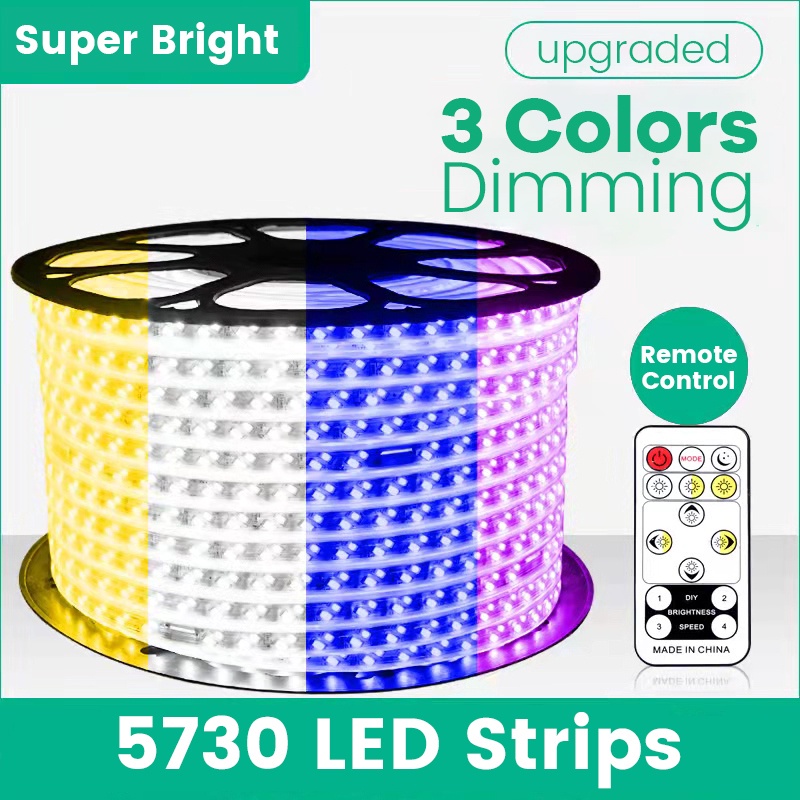 Fimilo LED Strip Light for Ceiling 2835 220V Double Row LED Flexible Light  Strips