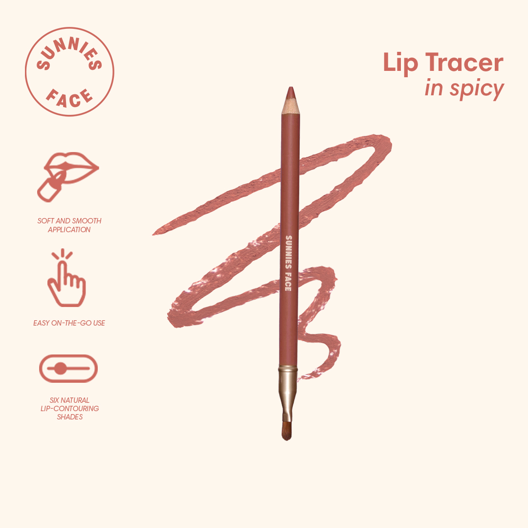 Discount on Sunnies Face  shoes - SKU: Sunnies Face Lip Tracer [Dual-Ended Soft Sculpting Lip Liner Pencil] (Spicy)