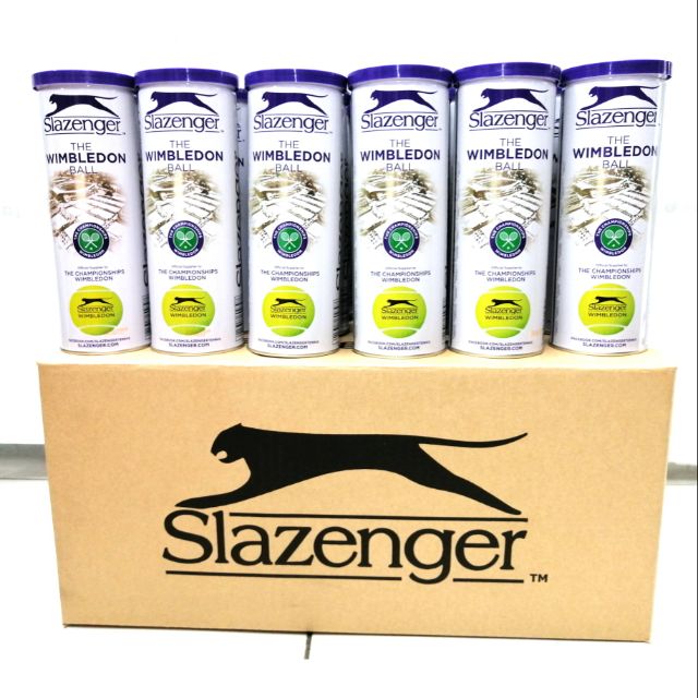 SLAZENGER THE WIMBLEDON 3BALL w/ New Packaging 1box