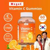 MegaC Skin Whitening Vitamin C Gummies for Adult Immunity