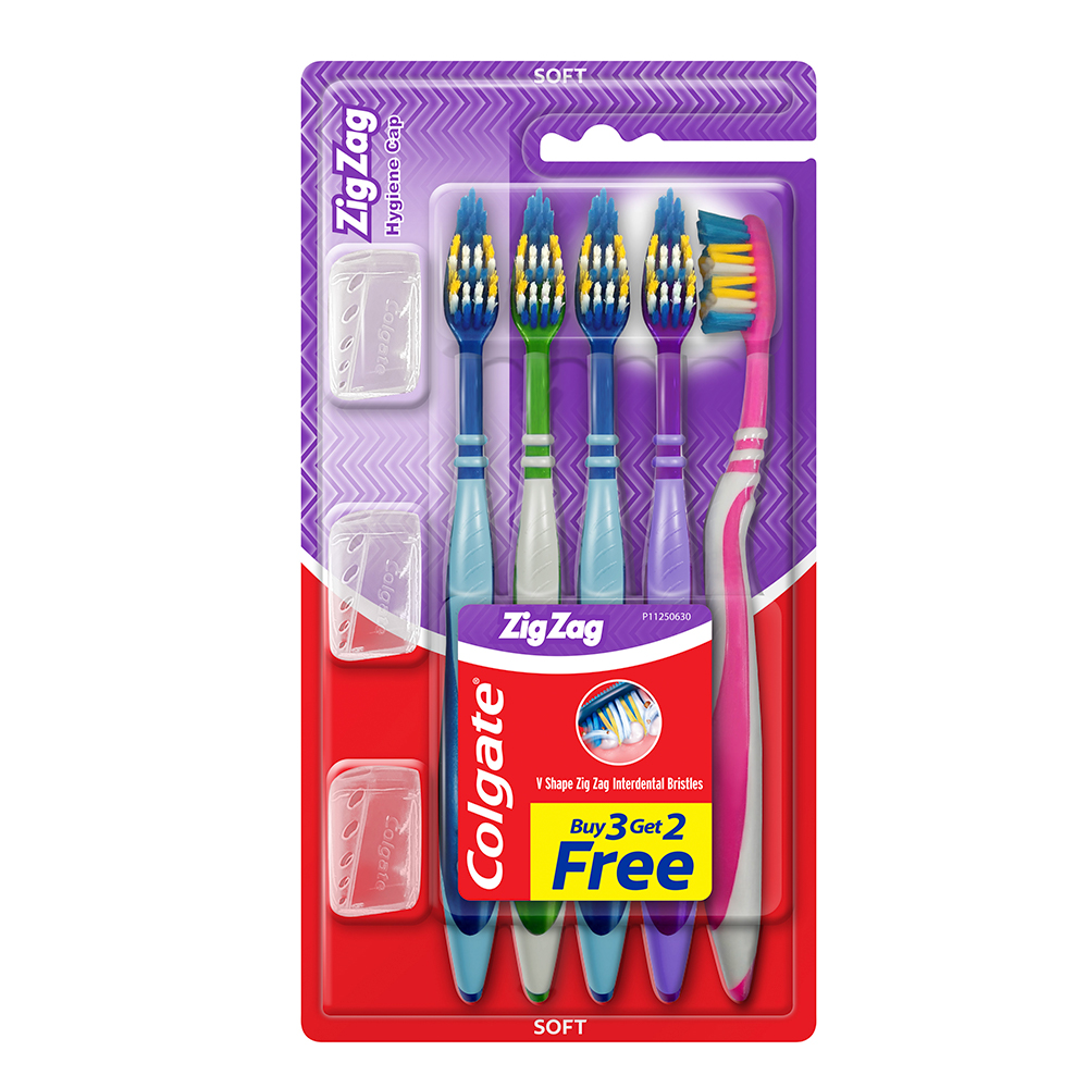 colgate zigzag toothbrush with cap