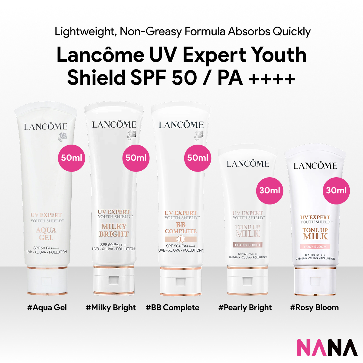 LANCOME UV Expert Youth Shield™ BB Complete SPF 50 / PA ++++ No.1