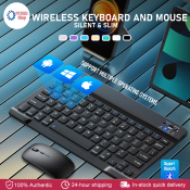 Ultra-Thin Bluetooth Keyboard/Mouse for iPad, Tablet, Laptop