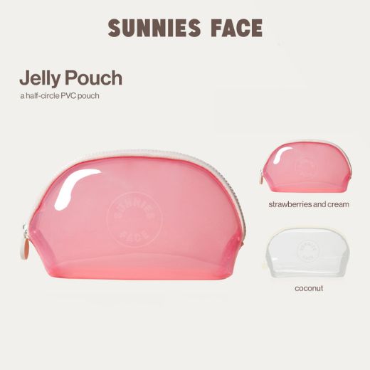 Discount on Sunnies Face  shoes - SKU: Sunnies Face Jelly Pouch [Makeup Pouch]