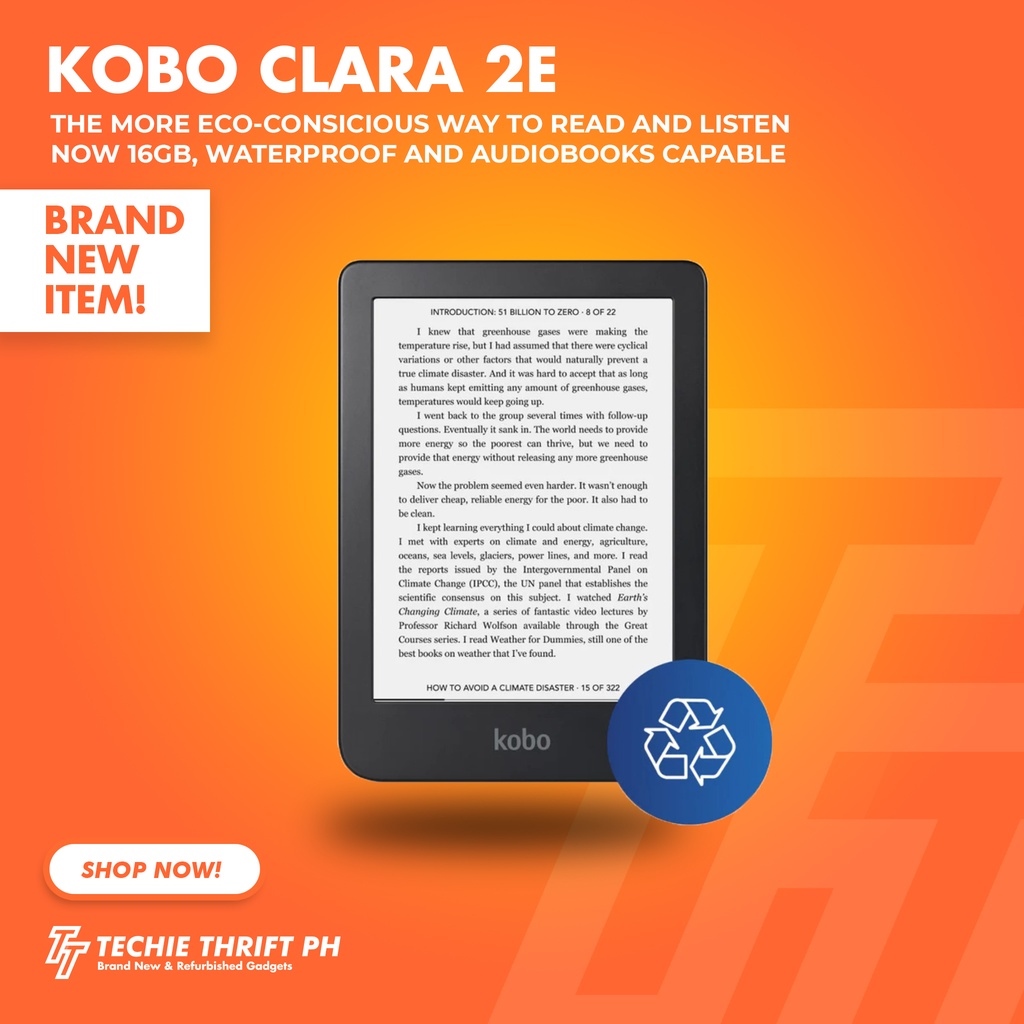 Kobo Clara 2e - Two questions : r/kobo
