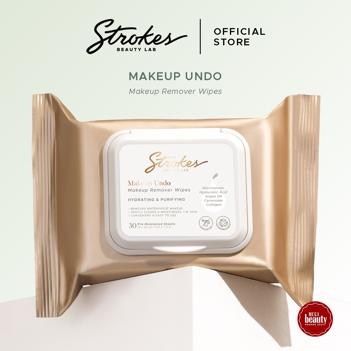 Discount on Strokes Beauty Lab  shoes - SKU: Strokes Makeup Undo [Makeup Remover Wipes]