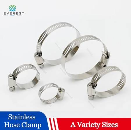 Stainless Hose Clamp /Metal Hose Clamp Pipe Clamp 1/2'' to 6''