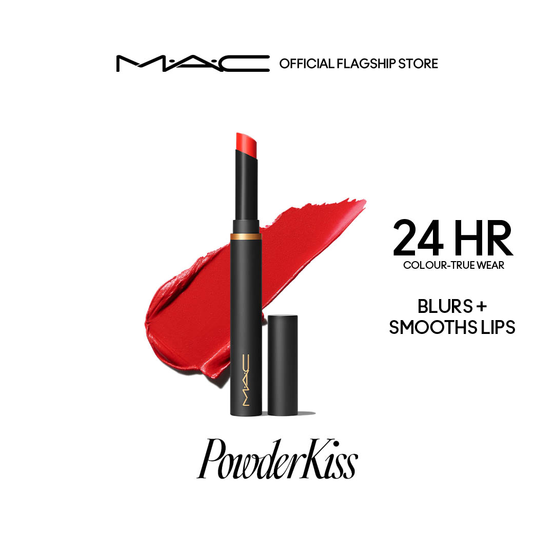 Discount on M·A·C  shoes - SKU: MAC  Powder Kiss Velvet Blur Slim Stick / hydrating lipstick with mega bold colour matte finish – Be