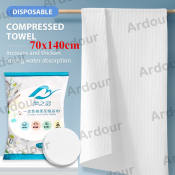Quick-Drying Disposable Bath Towels for Travel - 5 Pack