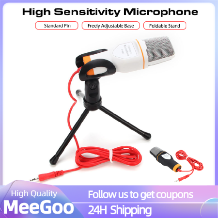 Wired Condenser Microphone for Recording Studio and Karaoke