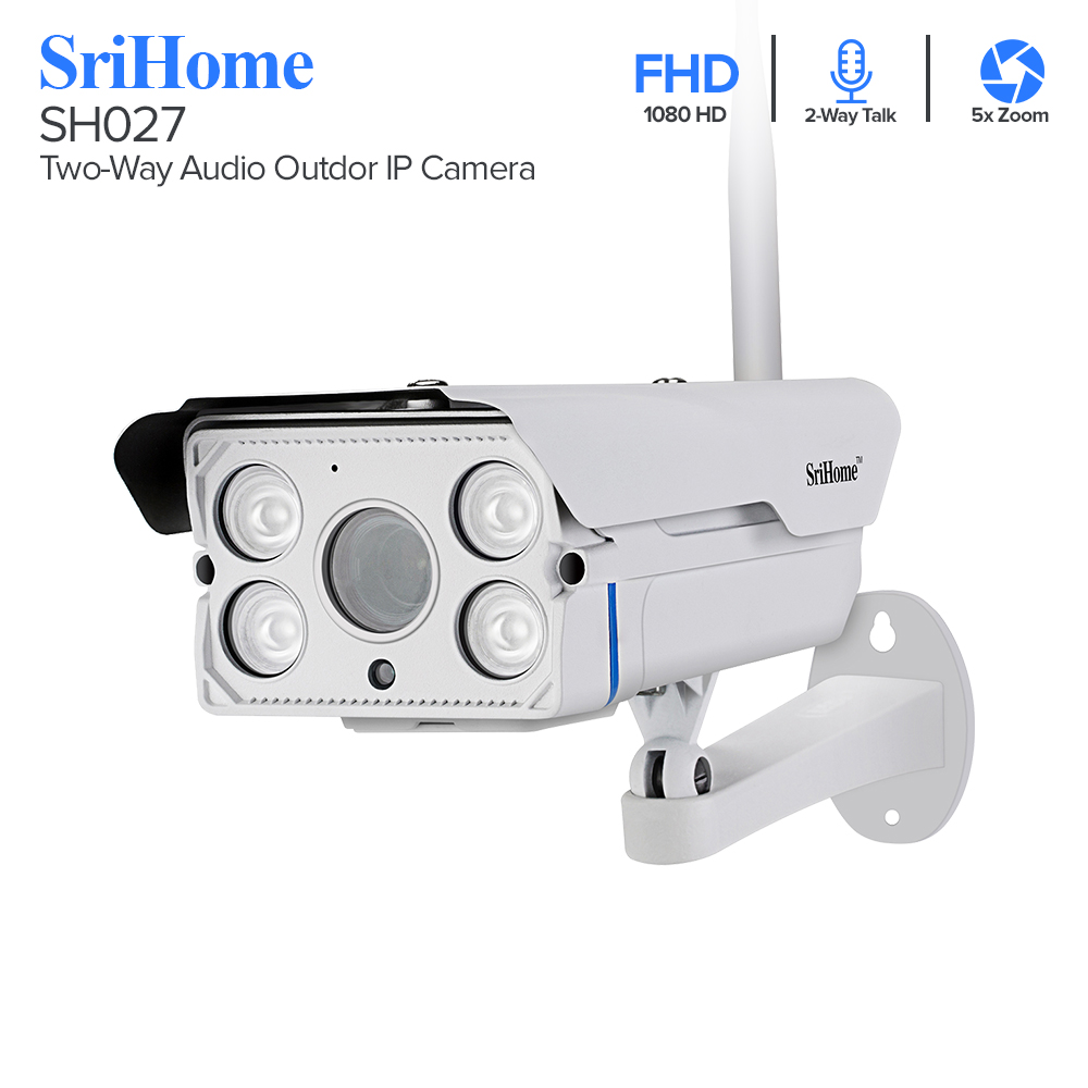 srihome sh027 wireless ip outdoor camera