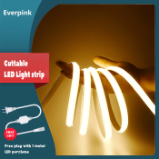 Everpink Waterproof LED Strip Lights for Nighttime Ceiling Illumination