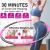 FOCANO Fitness Hula Hoop with Removable Foam and Weights