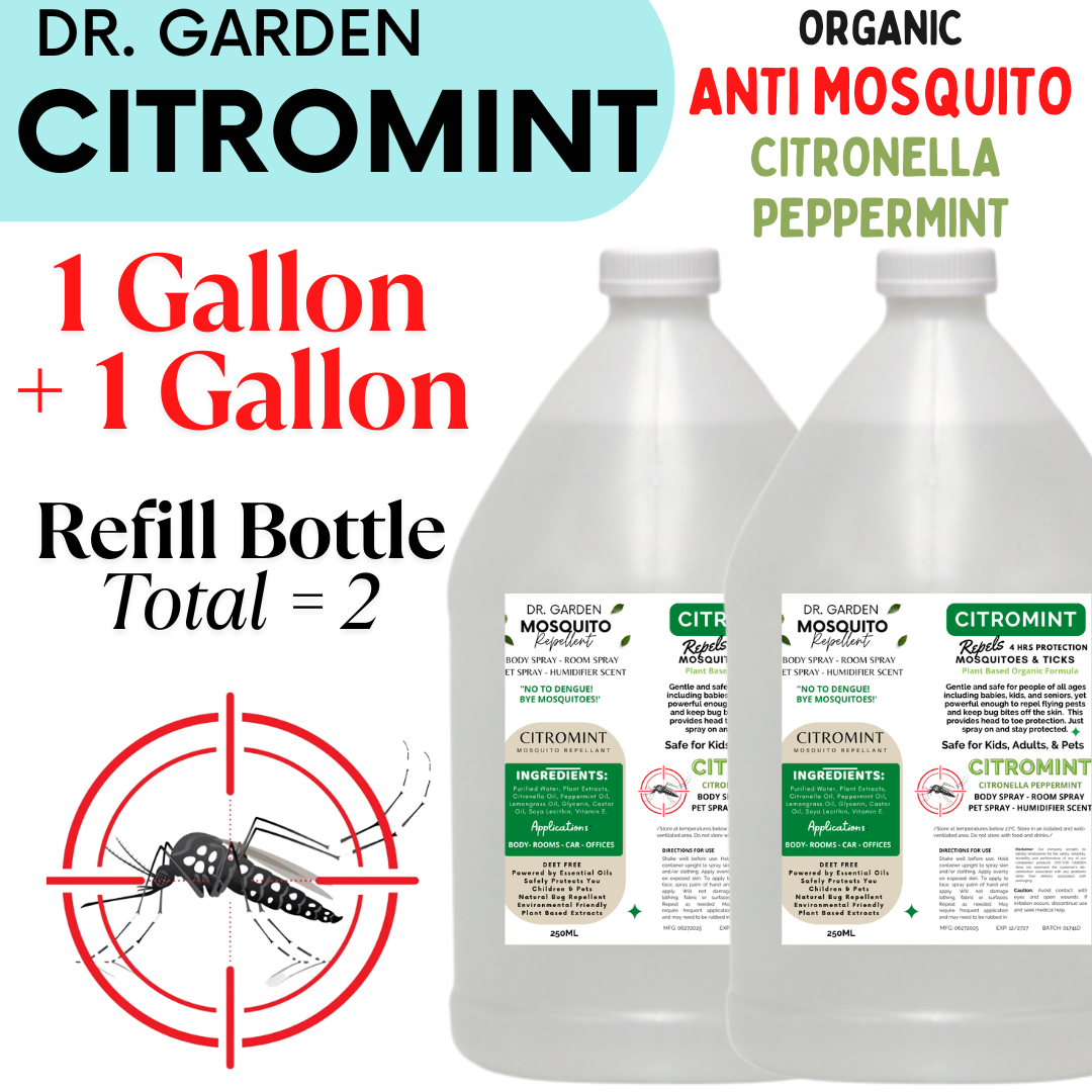 Dr Garden CITROMINT (Citronella & Peppermint) Mosquito Repellant, Citronella Anti Mosquito, Insect Repellent, Citronella, Mosquito Repellant Citronella, Insects And Mosquitos Killer Spray, Anti Mosquito, Mosquito Spray, Insect Spray, - Image 2