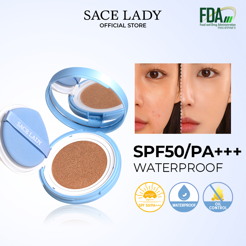 Discount on Sace Lady  shoes - SKU: Sace Lady Air Cushion Bb Cream Natural Long-Lasting Waterproof Brighten 4 Colors With Spf 50+++ Face