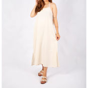 Pambahaymnl Self Tie Linen Dress