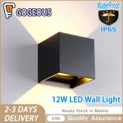 Gogeous IP65 Waterproof Modern Outdoor Wall Lamp