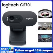 Logitech C270i Webcam: Full HD Camera with Noise Cancellation