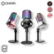 ONAIR ME6S RGB MIC Gaming Condenser Microphone  24bit/192khz