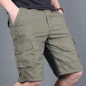 Six Pocket Cargo Shorts for Men - Good Quality
