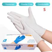 Nitrile Vinyl Disposable Gloves (100PCS) - Latex-Free, Powder-Free