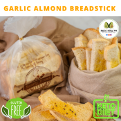 Garlic Almond Breadsticks - Keto/Low carb Approved