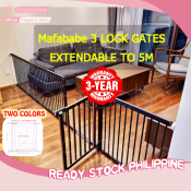 Adjustable Baby Safety Door Gate with Triple Lock - MFML