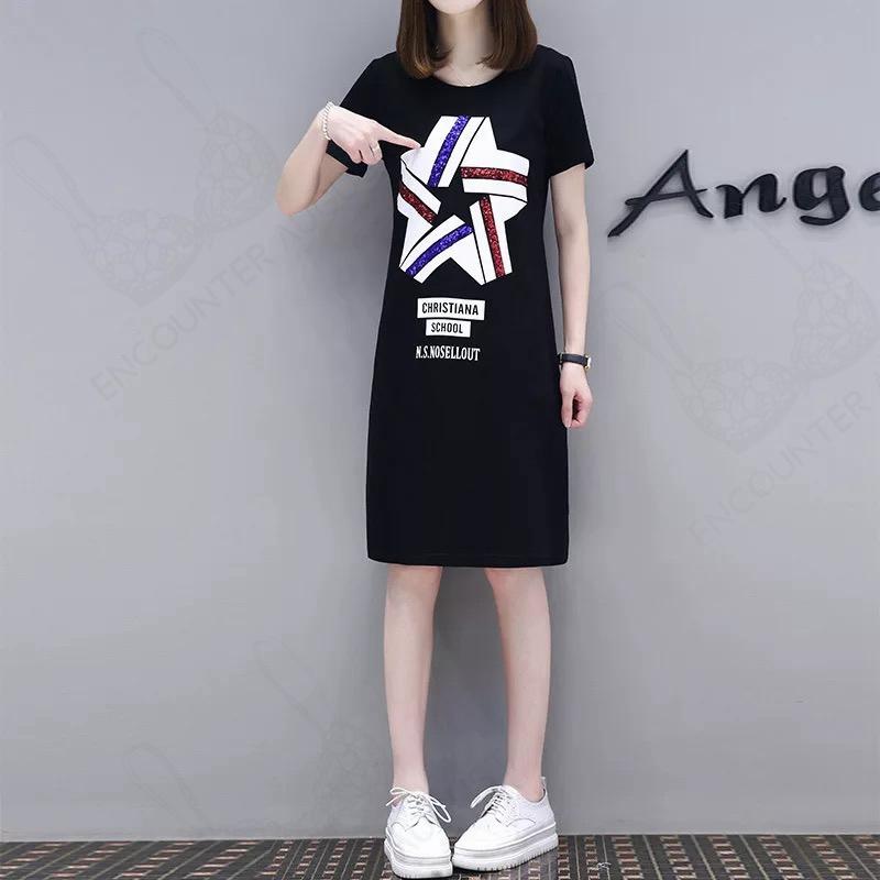 long black shirt dress