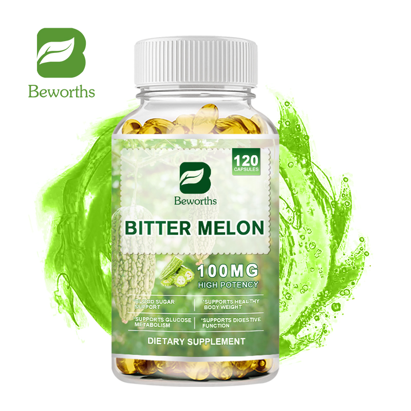 BEWORTHS Bitter Melon Extract Capsules 100mg To Support Blood Sugar Weight