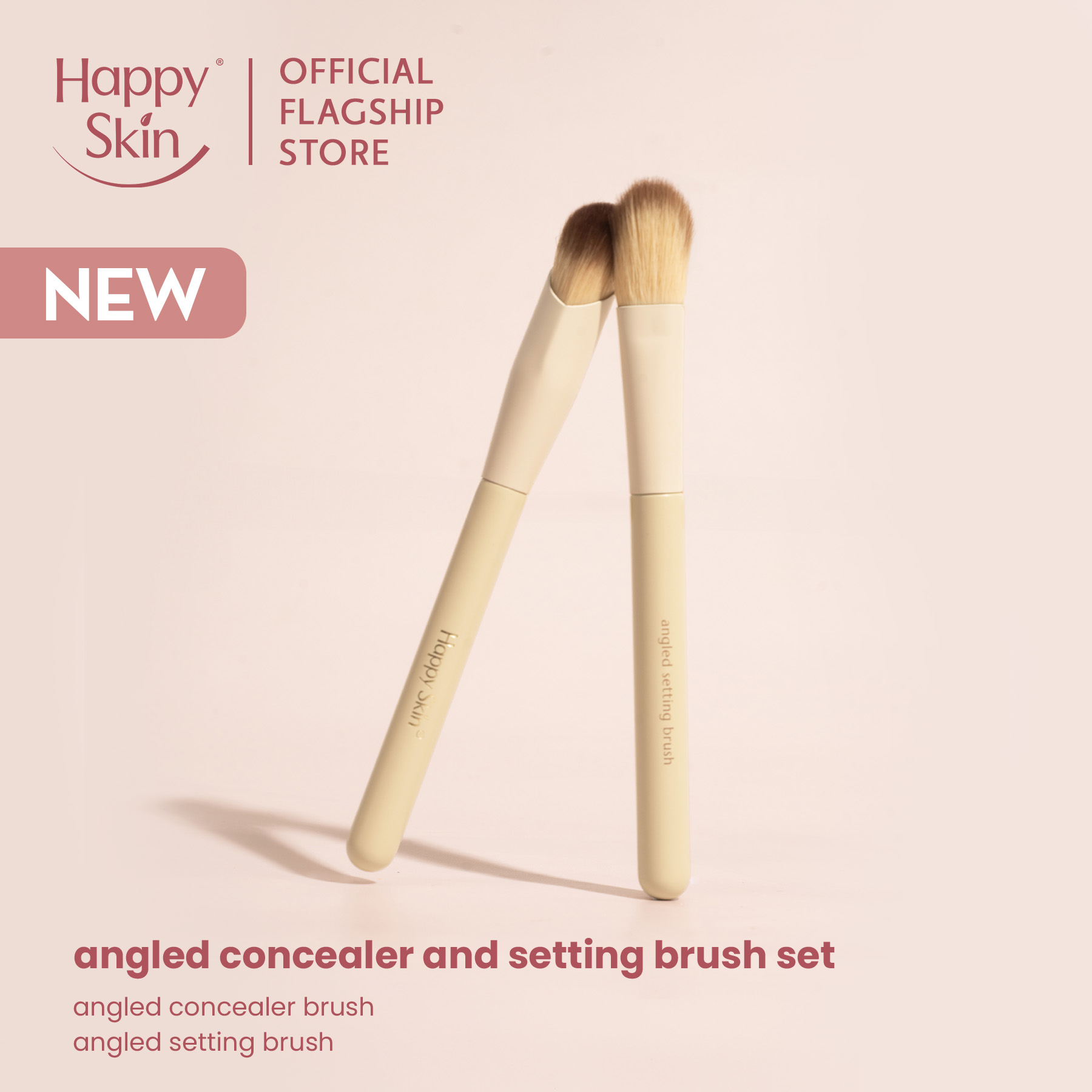 Discount on Happy Skin  shoes - SKU: Happy Skin Angled Concealer and Setting Brush Set