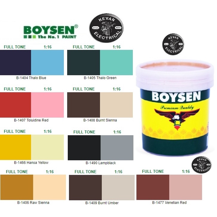 Boysen Color Series Permacoat Flat Latex Flat Black B791 Acrylic