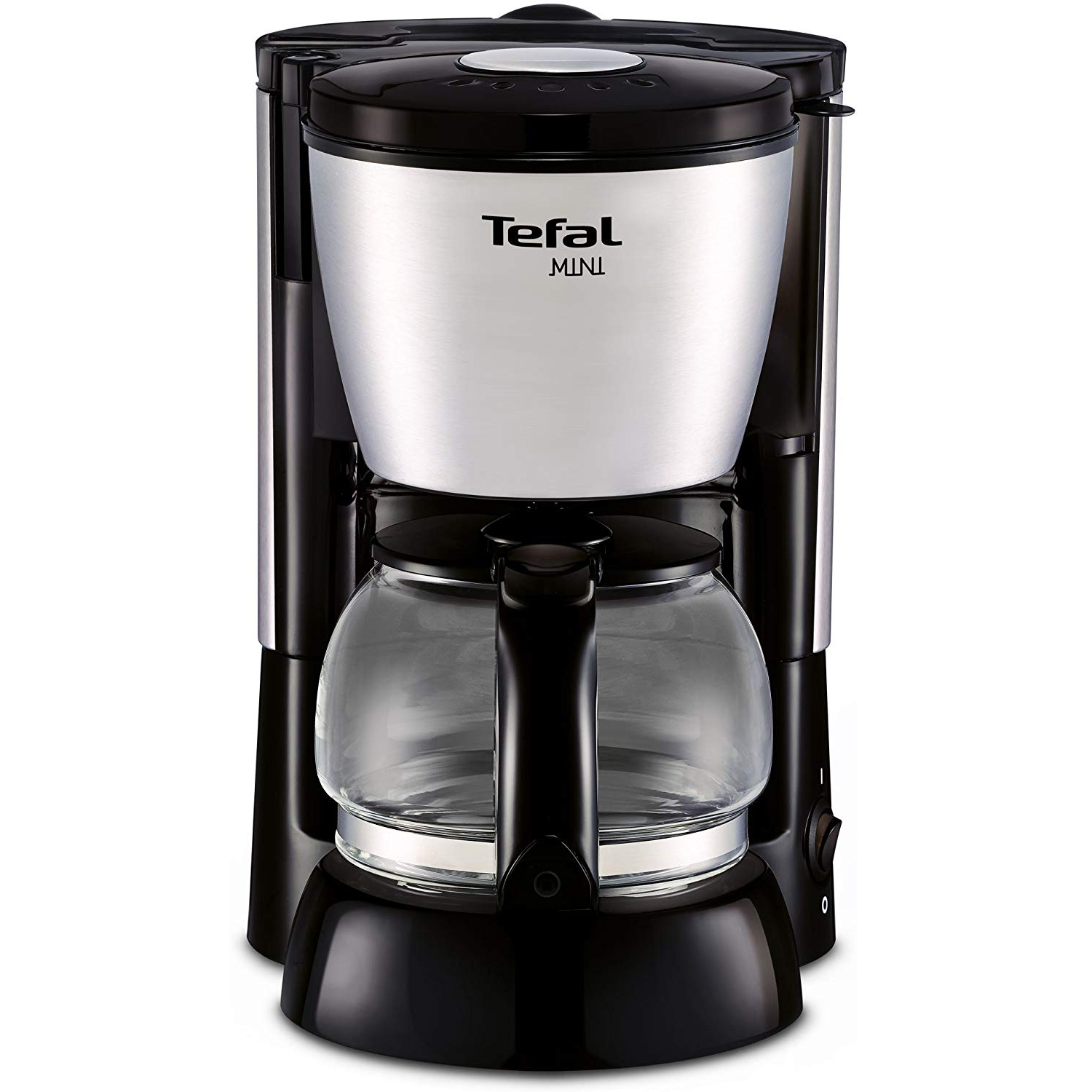 Tefal CM222 VIVO Filter Compact Coffee Maker Machine 0.63 Quart 6-Cup 650W Black