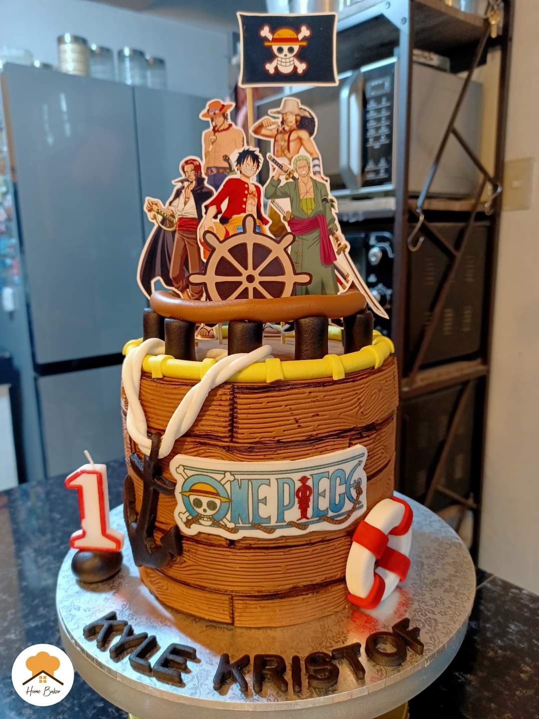 One Piece Anime Photo Cake | Freedom Bakery