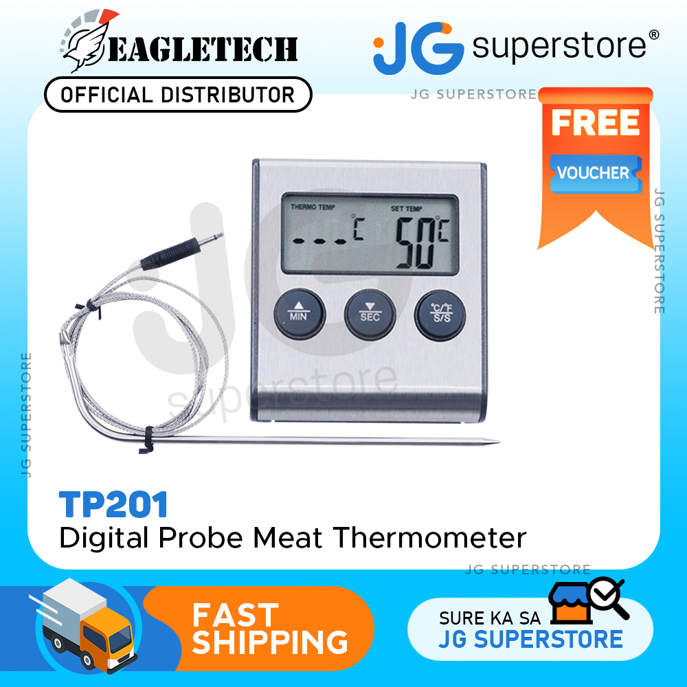 THERMOPRO TP-19H TP19H Waterproof Digital Meat Thermometer for Grillin – JG  Superstore