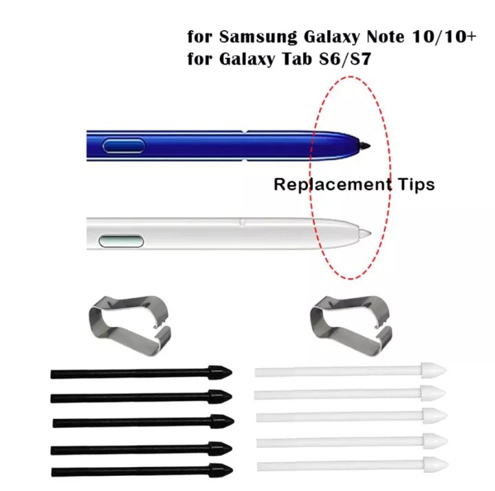 Official Samsung Stylus S Pen Tips Remove Nips Tools for Galaxy Note 20/20 ultra/10/10 plus Galaxy Tab s6/S6 Lite Tab S7 S7+