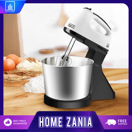 Zania 7 Speed Hand Mixer with Stainless Steel Bowl